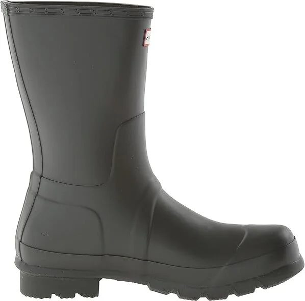 Hunter Original Short Rain Boots Men's Rain Boots Dark Olive : 9 M, Rubber - Image 8