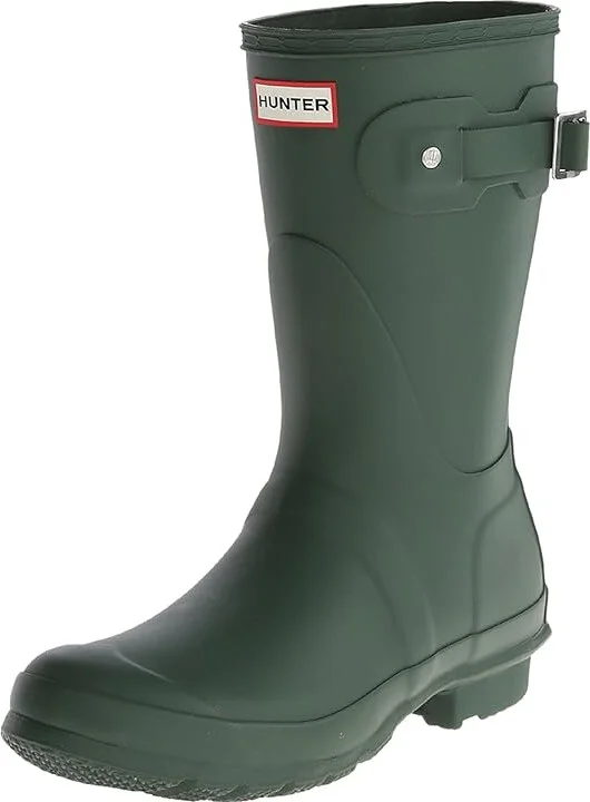 Hunter Original Short Women's Rain Boots Hunter Green : 5 M, Rubber - Image 2