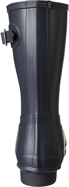 Hunter Original Short Women's Rain Boots Navy Matte : 5 M, Rubber - Image 5