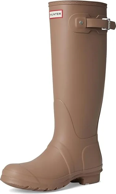 Hunter Original Tall Boot Women's Rain Boots Light Brown : 9 M, Rubber - Image 5