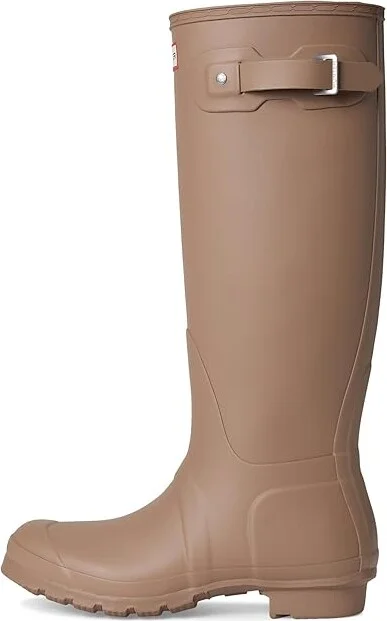 Hunter Original Tall Boot Women's Rain Boots Light Brown : 9 M, Rubber - Image 6