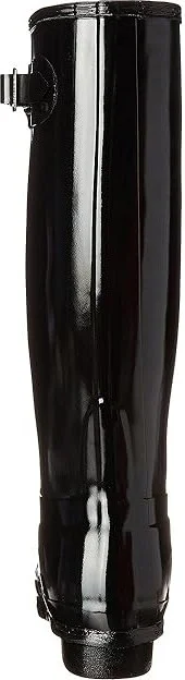 Hunter Original Tall Gloss Rain Boots Women's Shoes Black Gloss : 8 M, Rubber - Image 5