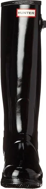 Hunter Original Tall Gloss Rain Boots Women's Shoes Black Gloss : 8 M, Rubber - Image 6