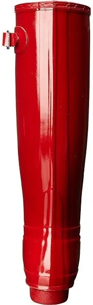 Hunter Original Tall Gloss Rain Boots Women's Shoes Military Red : 5 M, Rubber - Image 5