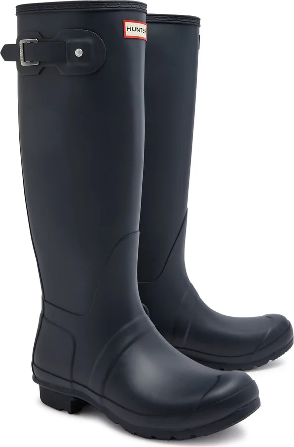 Hunter Original Tall Rubber Wellington Boots - Image 2