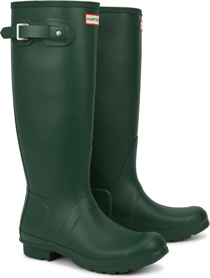 Hunter Original Tall Rubber Wellington Boots - Image 6