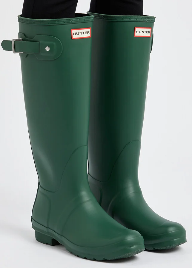 Hunter Original Tall Rubber Wellington Boots - Image 9