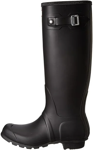 Hunter Original Tall Women's Rain Boots Black : 8 M, Rubber - Image 7