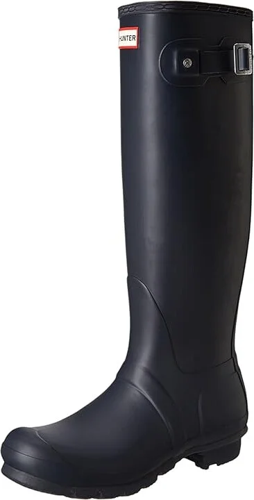 Hunter Original Tall Women's Rain Boots Navy : 5 M, Rubber - Image 2