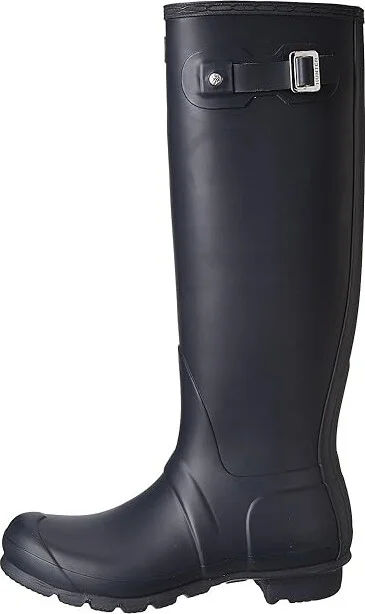 Hunter Original Tall Women's Rain Boots Navy : 5 M, Rubber - Image 7