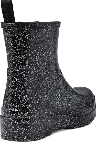 Hunter Play Short Starcloud Boot Women's Rain Boots Black : 5 M, Rubber - Image 4