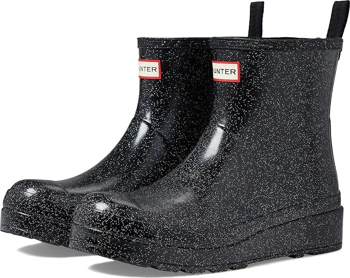 Hunter Play Short Starcloud Boot Women's Rain Boots Black : 5 M, Rubber