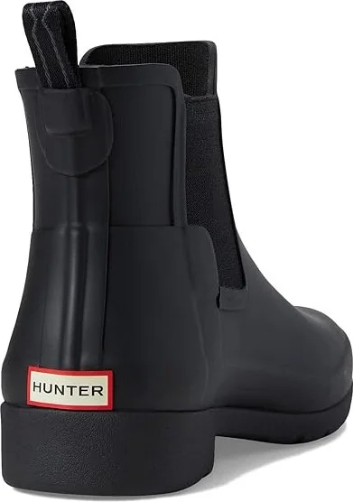 Hunter Refined Chelsea Women's Boots Black : 5 M, Rubber - Image 4