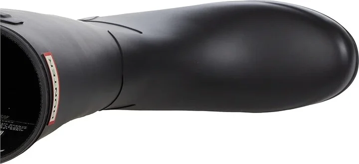 Hunter Refined Tall Women's Shoes Black : 5 M, Rubber - Image 3