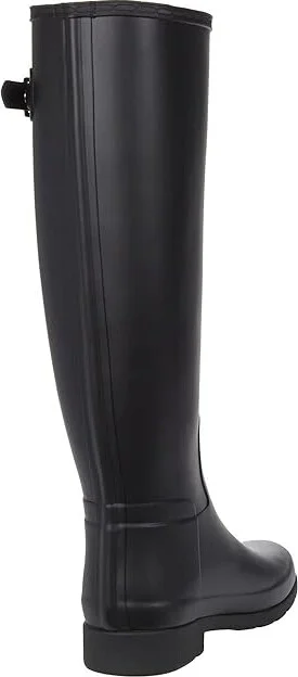 Hunter Refined Tall Women's Shoes Black : 5 M, Rubber - Image 4