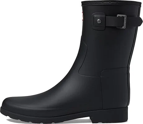 Hunter Refined Tall Women's Shoes Black : 6 M, Synthetic - Image 2