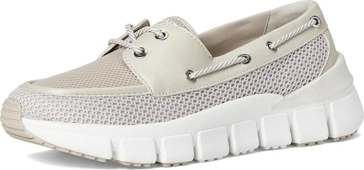 Hunter Sasa Women's Shoes Medium Grey/White : 5 M, Mesh/Synthetic - Image 5