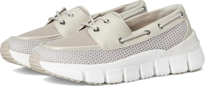 Hunter Sasa Women's Shoes Medium Grey/White : 5 M, Mesh/Synthetic
