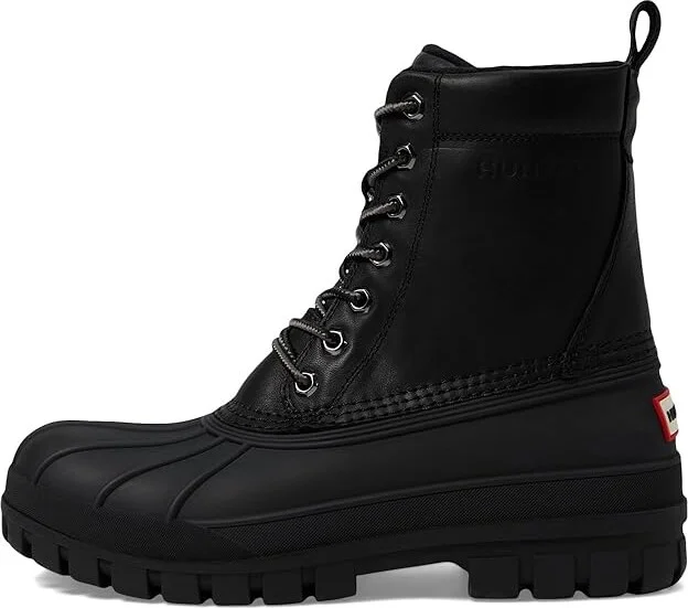 Hunter Southall Men's Rain Boots Black 1 : 7 D - Medium, Rubber - Image 5