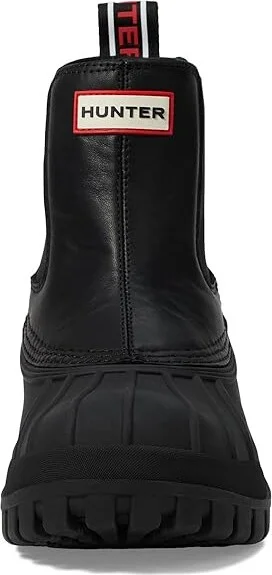 Hunter Suffolk Men's Rain Boots Black 1 : 13 D - Medium, Rubber - Image 2