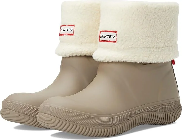 Hunter Thunor Women's Rain Boots Light Natural : 7 M, Rubber