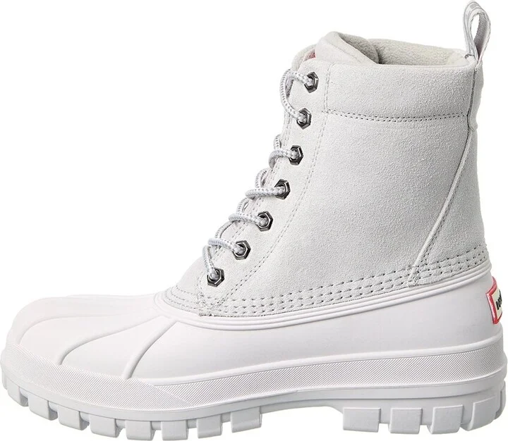 Hunter Velour Suede & Injected Matte Rubber Boot - Image 2