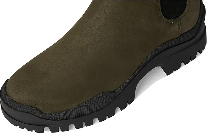 Hunter Winica Women's Rain Boots Medium Green : 5 M, Leather/Rubber - Image 2