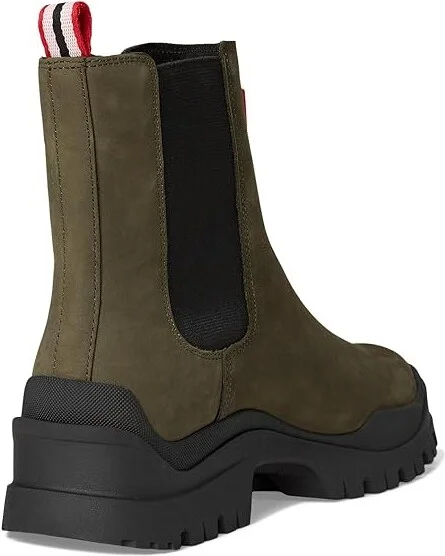 Hunter Winica Women's Rain Boots Medium Green : 5 M, Leather/Rubber - Image 4
