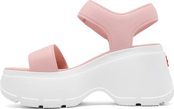 Hunter Women's Abel Square Toe Wedge Casual Sandals from Finish Line - Image 3