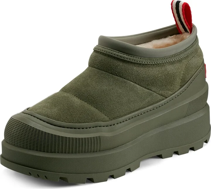 Medium Green Suede