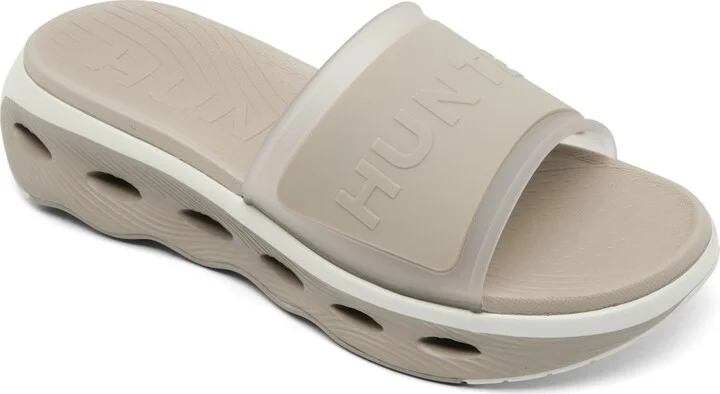 Hunter Women's Geneva Square-Toe Slip-On Casual Sandals from Finish Line