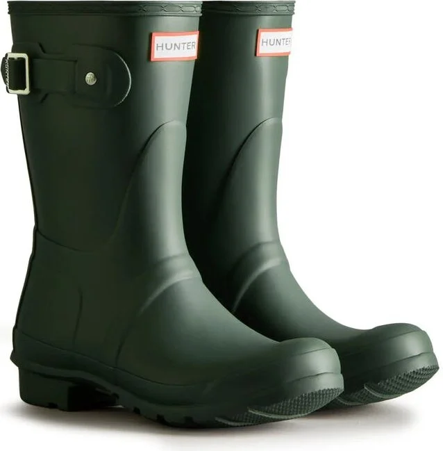 Hunter Womens Original Short Rain Boot NVY-