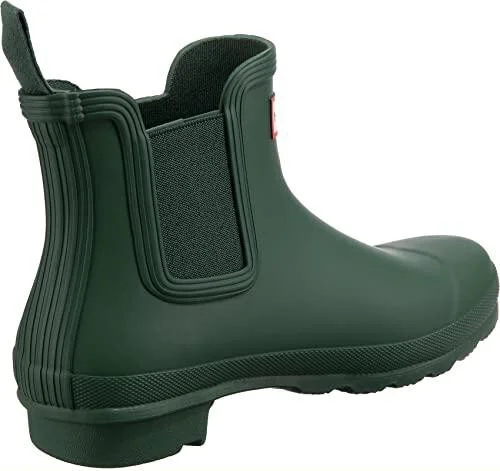 Hunter Womens Original Waterproof Chelsea Boot BLK- - Image 3
