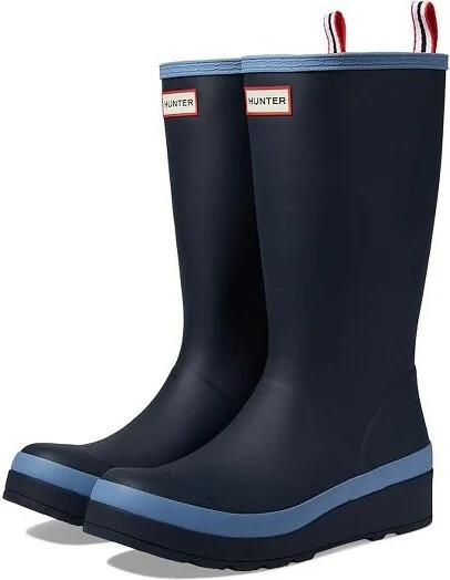 Hunter Women's PLAY Tall Rain Boots BLK-