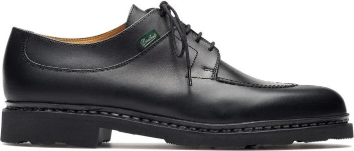 Hunting Toe Derby Shoes With Norwegian Stitching