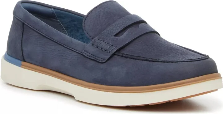 Hush Puppies Wide Width Leo Penny Loafer