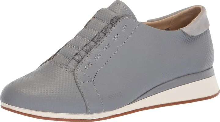 Frost Gray Embossed Leather