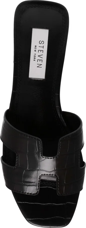 Hutchy Croc Embossed Sandal - Image 6
