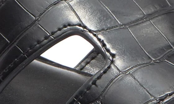 Hutchy Croc Embossed Sandal - Image 9
