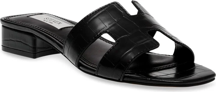 Hutchy Croc Embossed Sandal