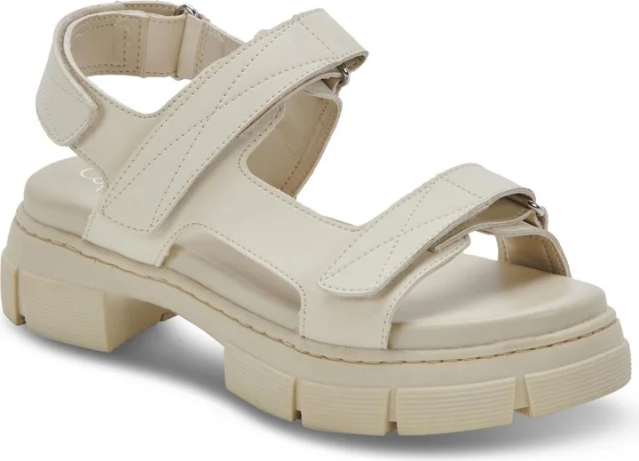 Hux Womens Casual Open Toe Platform Sandals