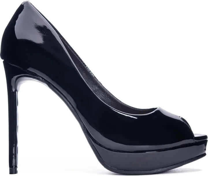Huxley Peep Toe Platform Pump - Image 2