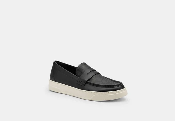 Hybrid Loafer With Signature Canvas