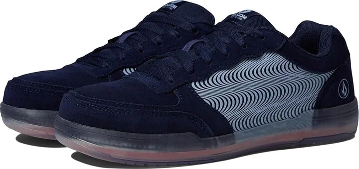 Hybrid VM30358 Sneaker Men's US 10 Blue Suede Comp Toe Work Shoes ZPO3156