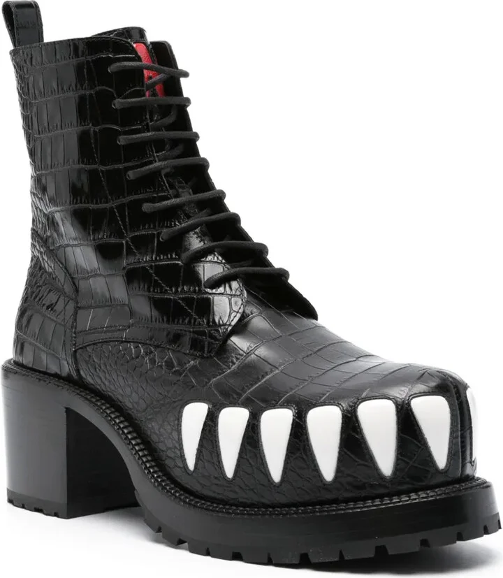 Hyper Glam 85mm leather boots - Image 2