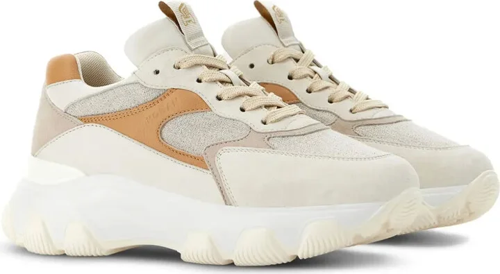 Hyperactive panelled suede sneakers - Image 2