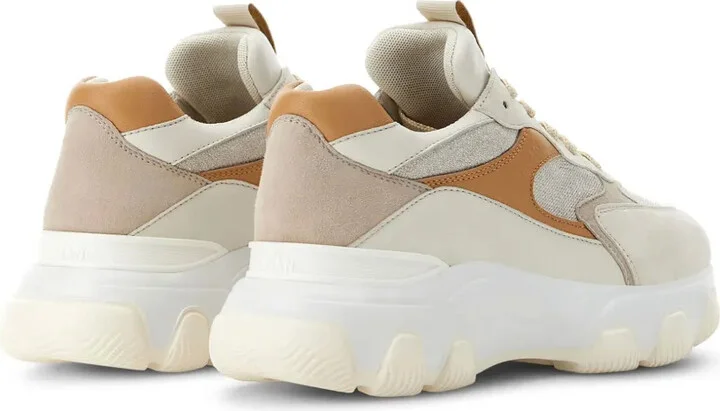 Hyperactive panelled suede sneakers - Image 3