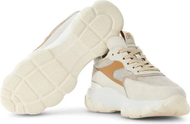 Hyperactive panelled suede sneakers - Image 5