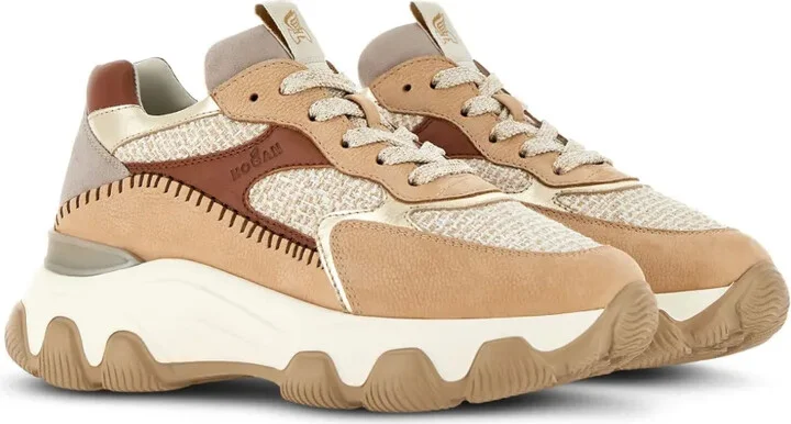 Hyperactive panelled suede sneakers - Image 2