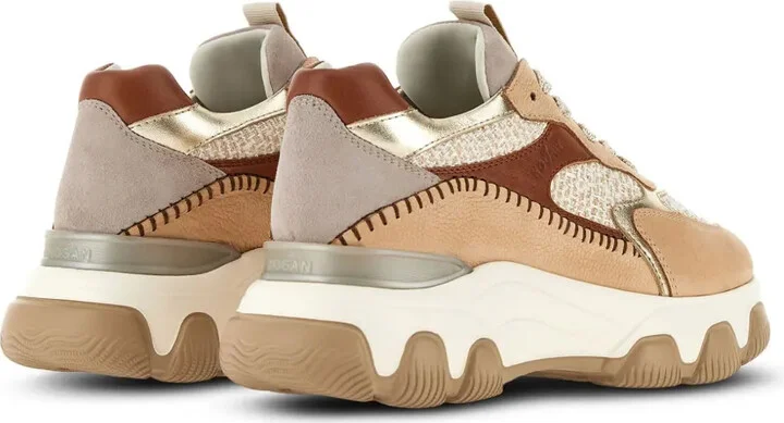 Hyperactive panelled suede sneakers - Image 3